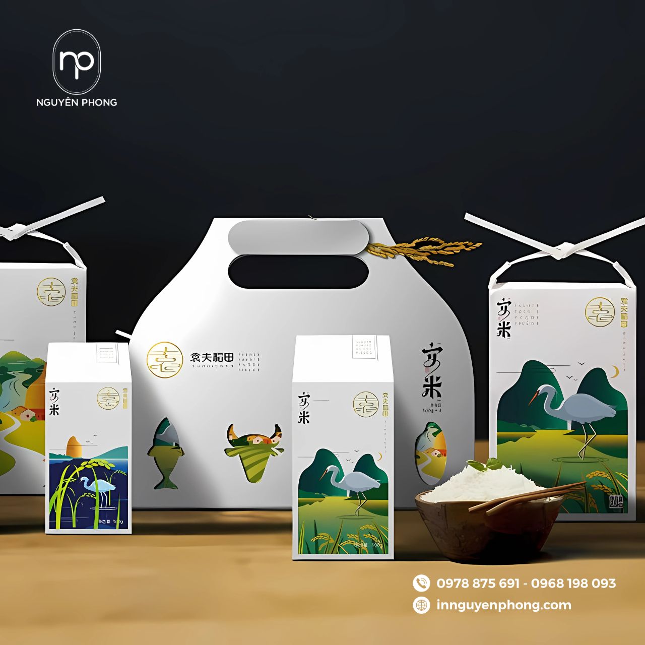 Kích thước phổ biến của túi giấy đựng trà